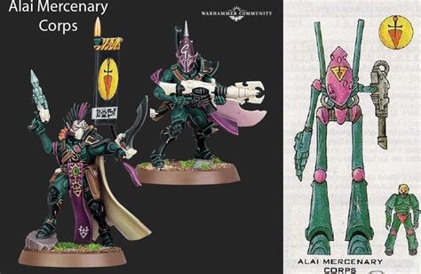 New Corsairs In Retro Recolours : Eldar | Warhammer 40k figures, Marvel ...