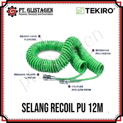 Jual Tekiro Selang Recoil Mtr Selang Kompresor Angin Gantung Spiral