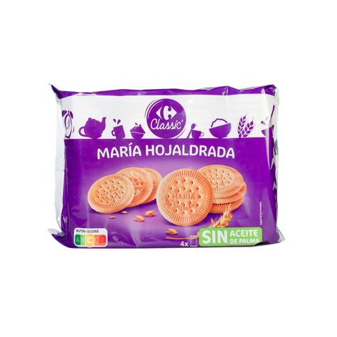 Galletas María Hojaldrada Classic Carrefour Sin Aceite De Palma 600 G