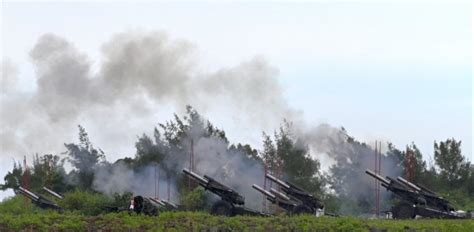 Taiwán comienza simulacro de defensa con fuego real tras las maniobras