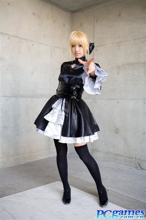 Fate Fstay Night Cosplay: Fate Stay Night Ataraxia Saber Cosplay Costume