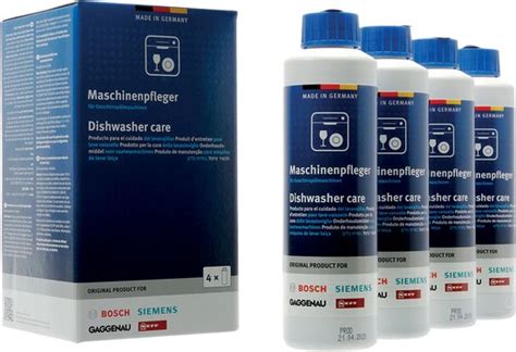 Vaatwasser Reiniger 4x 250ml Bol