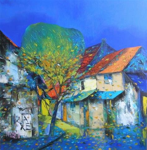 Breezy Hanoi A High X Commission Original Oil Painting By Phu