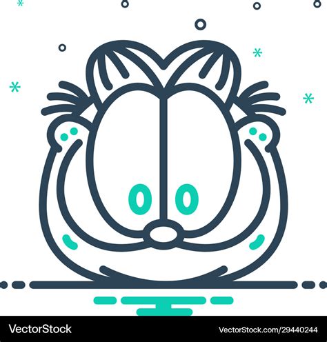 Garfield Royalty Free Vector Image - VectorStock