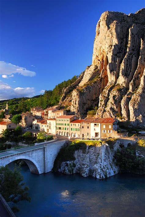 Town Of Sisteron In Provence France Provence France Provence And France