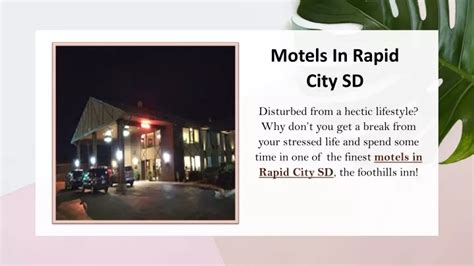 PPT - Motels In Rapid City SD PowerPoint Presentation, free download ...