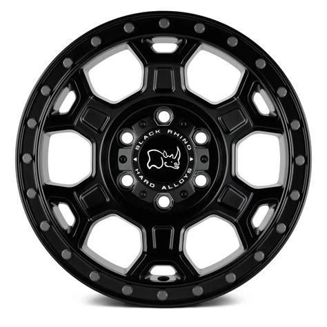 Llanta Black Rhino 17x80 6x13038 Midhill Matte Blkgunmetal Bolts