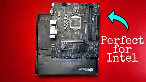 Msi H510m A Pro Motherboard Unboxing And Review Close View Of All