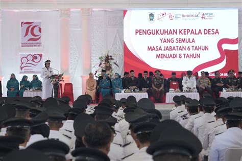 Pengukuhan Kades 2 Klaten