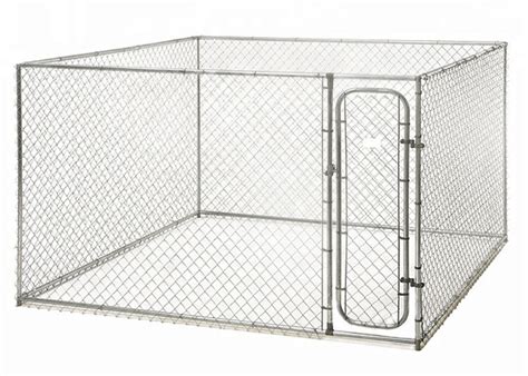 Custom Made Chain Link Dog Kennel Large Dog Runs 13 X 13 X 6' Size