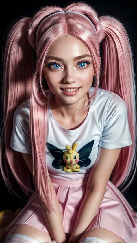 Dopamine Girl A High Resolution Highly Detailed Photography Of A