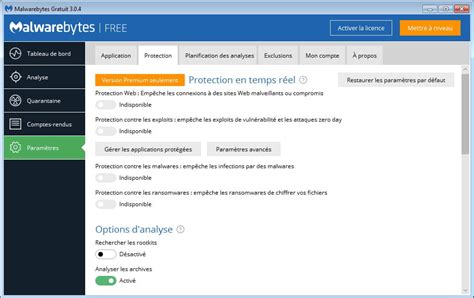 T L Charger Malwarebytes Anti Malware Gratuit Comment A Marche