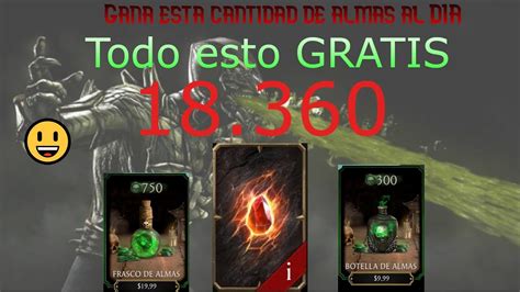 Consigue Almas Y Rubis Rapido Y Facil Mortal Kombat Mobile Ultima