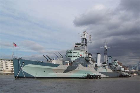 Hms Belfast Colour By Mookey20 On Deviantart