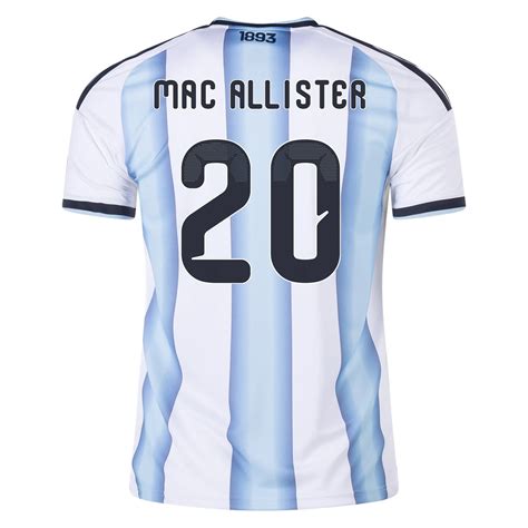 Alexis Mac Allister Argentina 2026/27 Home Jersey by Adidas - JerseyBox