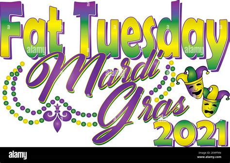 Mardi Gras Fat Tuesday 2021 Stock Photo - Alamy