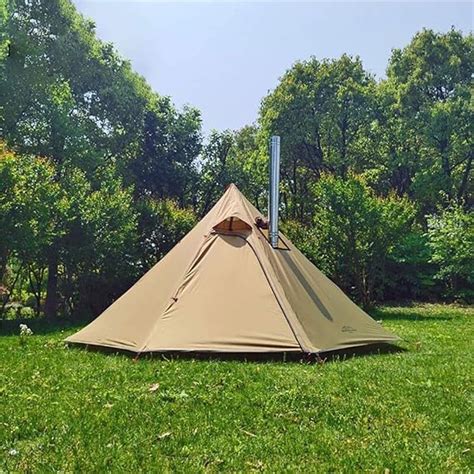 Amazon Vilemoon Tipi Hot Tent With Fire Retardant Stove Jack For