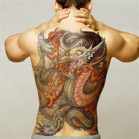 Dragon Fire Japanese Tatoo | Japanese Temple