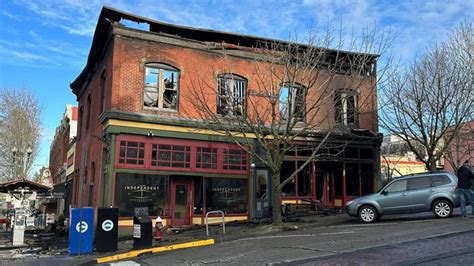 Person Unaccounted For After Fire At Historic Bellingham Fairhaven