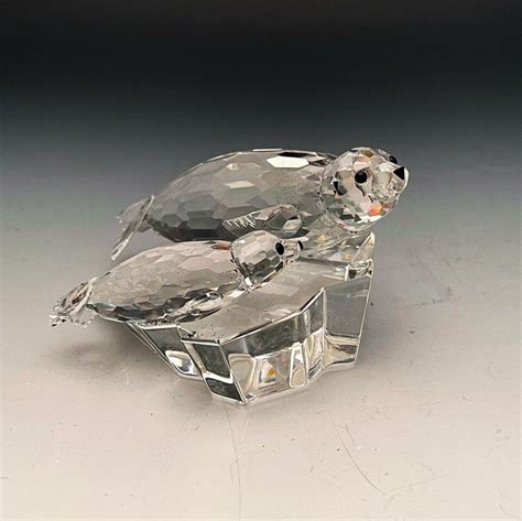 Swarovski Crystal Seals Figurine From The Save Us The Seals Scs