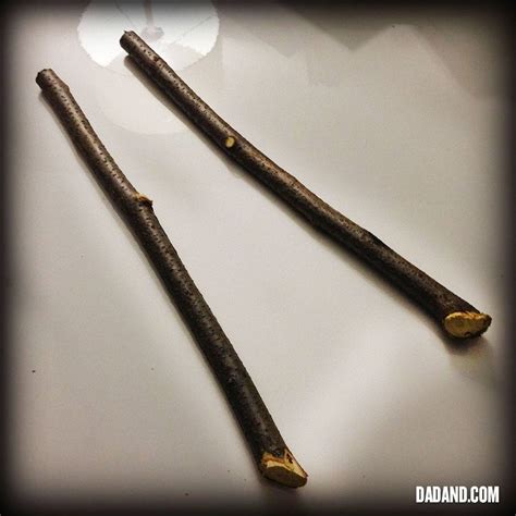 How to make a DIY Harry Potter and Hermione Granger Wand - dadand.com