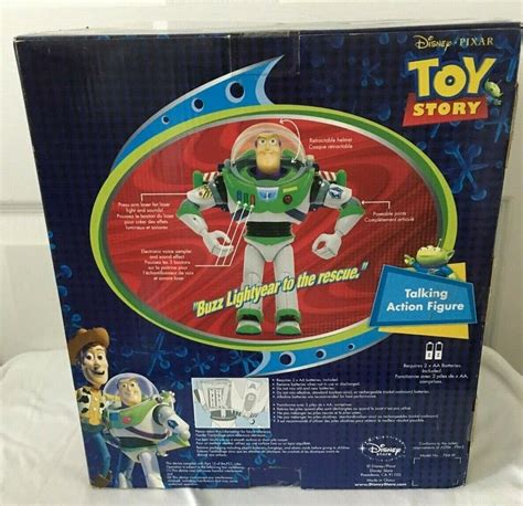 Toy Story Talking Buzz Lightyear 12 Inch Figure Disney Store Exclusive New 2011202400