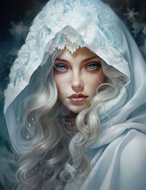 Ice Woman by exclusiveartmaker193 on DeviantArt