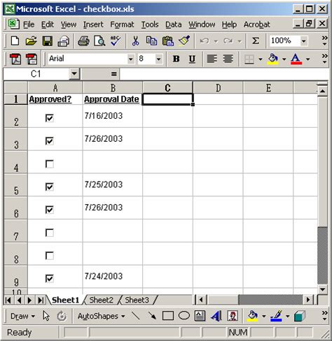 How To Insert A Checkbox In Excel Infoupdate Org