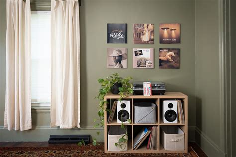 How To Hang Vinyl Records On The Wall Velcro Brand Blog