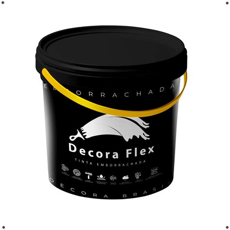 Tinta Emborrachada Decora Flex 3 6 Litros Faz A Boa