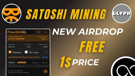 Satoshi Mining App New Airdrop Free Mining OG Token Mining On Satoshi