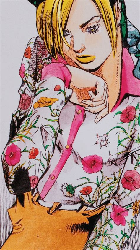 Jolyne Kujo Araki Art