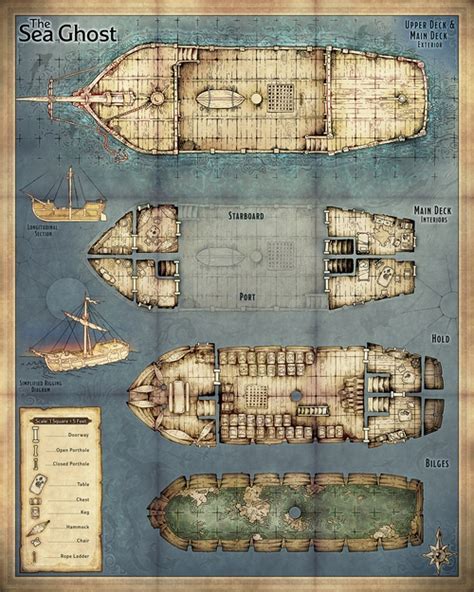 Dd Ship Battle Map Maps For You