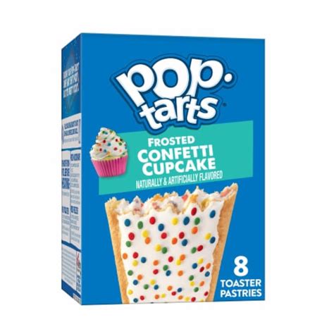 Pop Tarts Frosted Confetti Cupcake Toaster Pastries 8 Ct 1 69 Oz Kroger