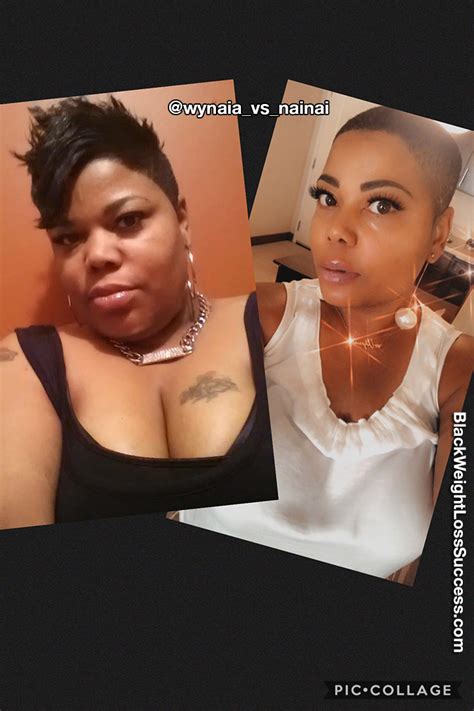 Wynaia Lost 50 Pounds Black Weight Loss Success