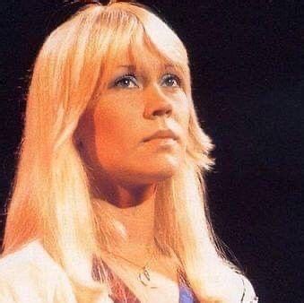 Agneta Fältskog Blonde Singer Marie Fredriksson Agnetha Åse Fältskog