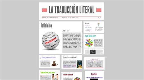 LA TRADUCCIÓN LITERAL by Andrea Patrón on Prezi