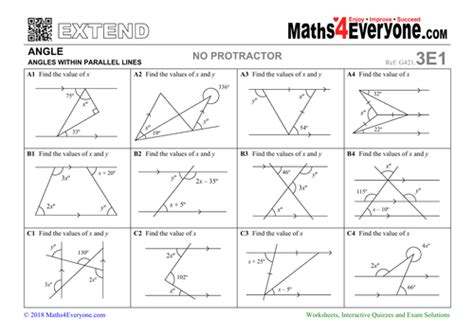 Alternate & Corresponding Angles | Teaching Resources