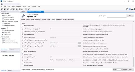 Mysql Workbench Query