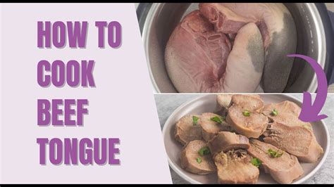 Instant Pot Beef Tongue Como Cocinar Lengua De Res En Instant Pot Youtube