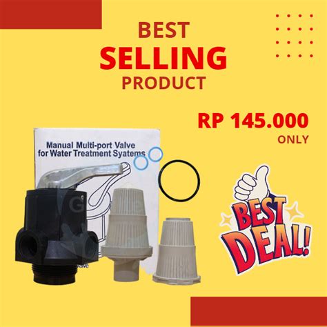 Jual Frp Head Three Way Valve Kepala Tabung Frp Way Valve Kepala