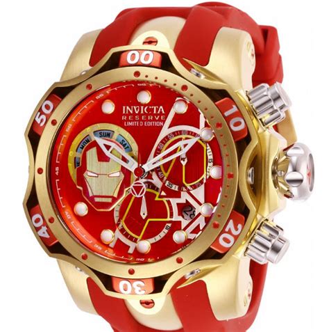 Viviunice Marvel Limited Iron Man Red Invicta Inver It Is The Same