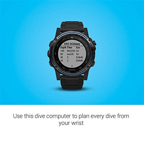 Garmin Descent Mk Watch Sized Dive Computer With Surface Gps