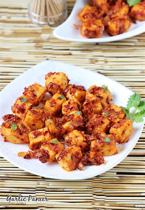 Garlic Paneer Recipe How To Make Chilli Garlic Paneer Paneer Starter