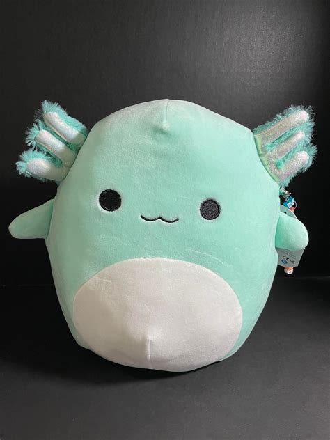 Squishmallow 10 Anastasia Axolotl Wcustom Hand Made Etsy Uk