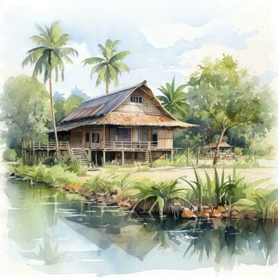 Indonesia Watercolor Stock Photos, Images and Backgrounds for Free Download