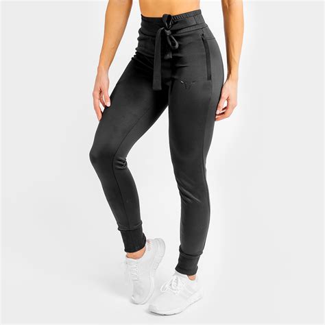 Women‘s She Wolf Do Knot Joggers Black Squatwolf