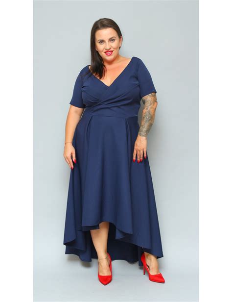 Elegancka Wieczorowa Sukienka Maxi Lopez Plus Size Na Wesele Kolor