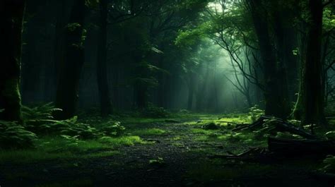 Dark Green Forest Stock Photos, Images and Backgrounds for Free Download