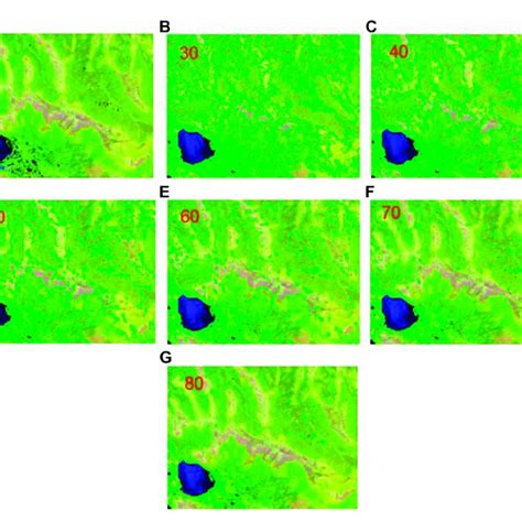 Comparison Of Segmentation Results At Different Scales Based On Landsat